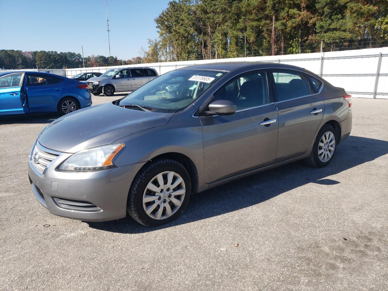 Lot #3287313981 2015 NISSAN SENTRA S