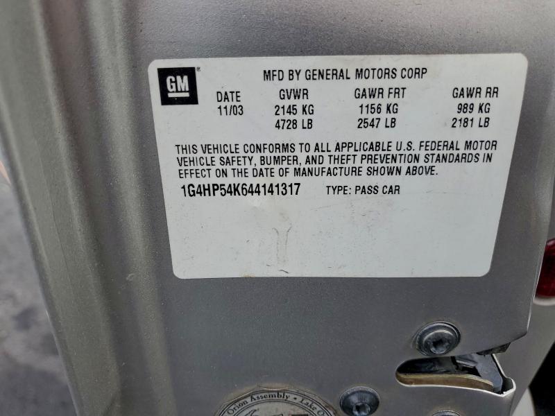 2004 BUICK LESABRE CU #3308473334