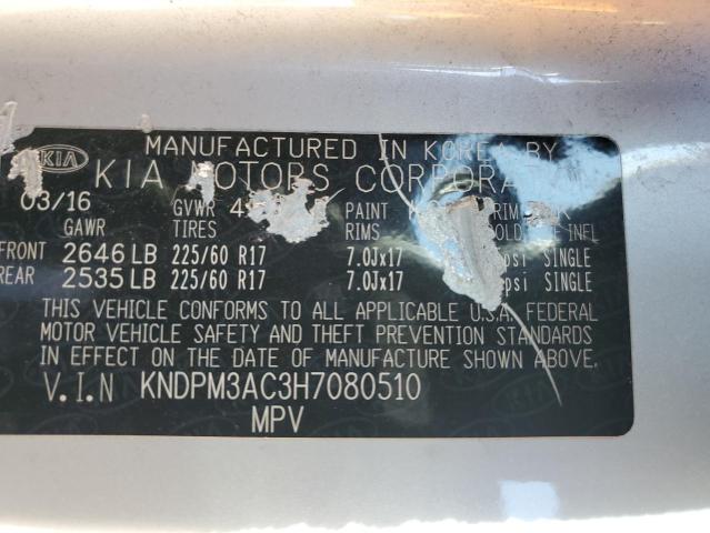 2017 KIA SPORTAGE L #3296410662