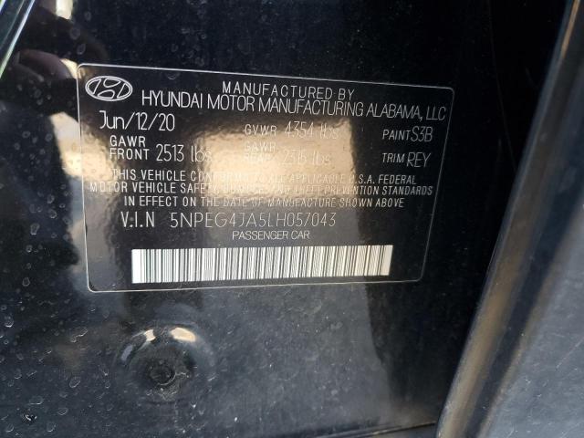 2020 HYUNDAI SONATA SE #3302799948