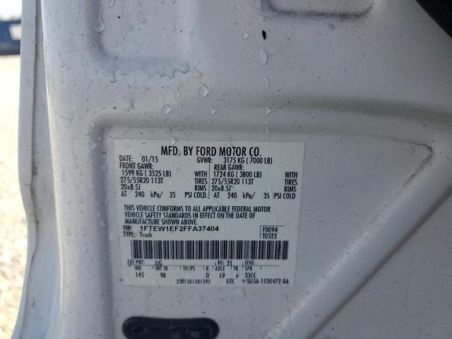 2015 FORD F150 SUPER #3296941862