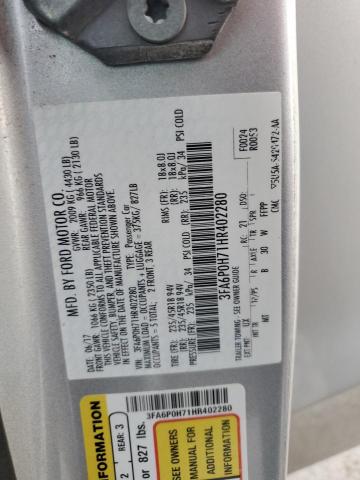 2017 FORD FUSION SE #3296921824