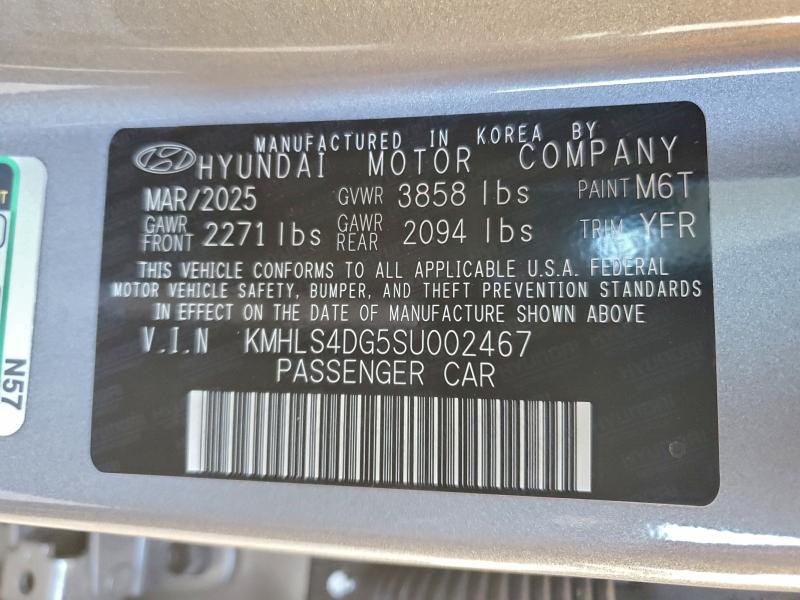 2025 HYUNDAI ELANTRA SE #3298045126