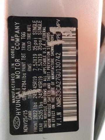 2016 HYUNDAI TUCSON LIM #3304769952