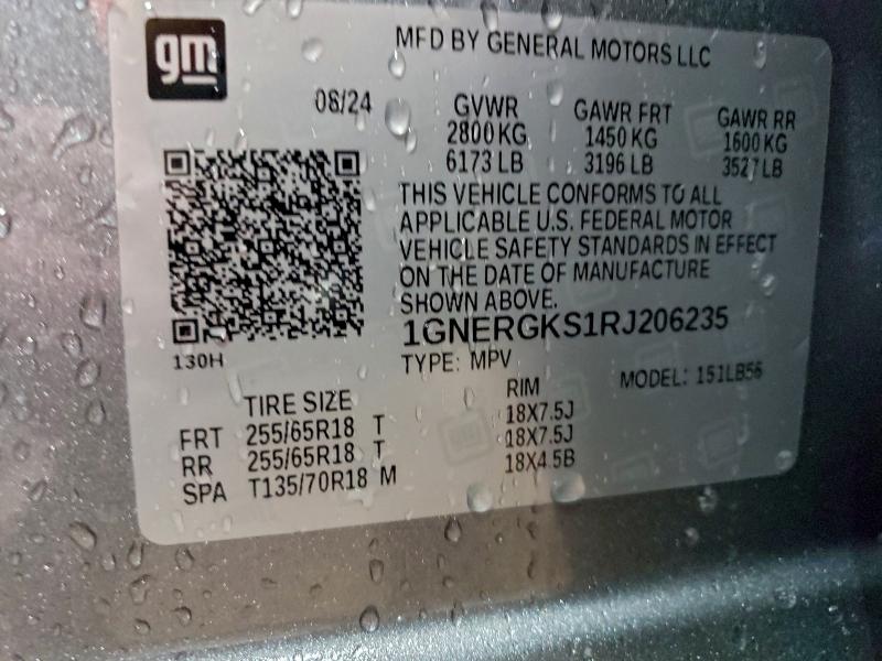 2024 CHEVROLET TRAVERSE L #3315961144