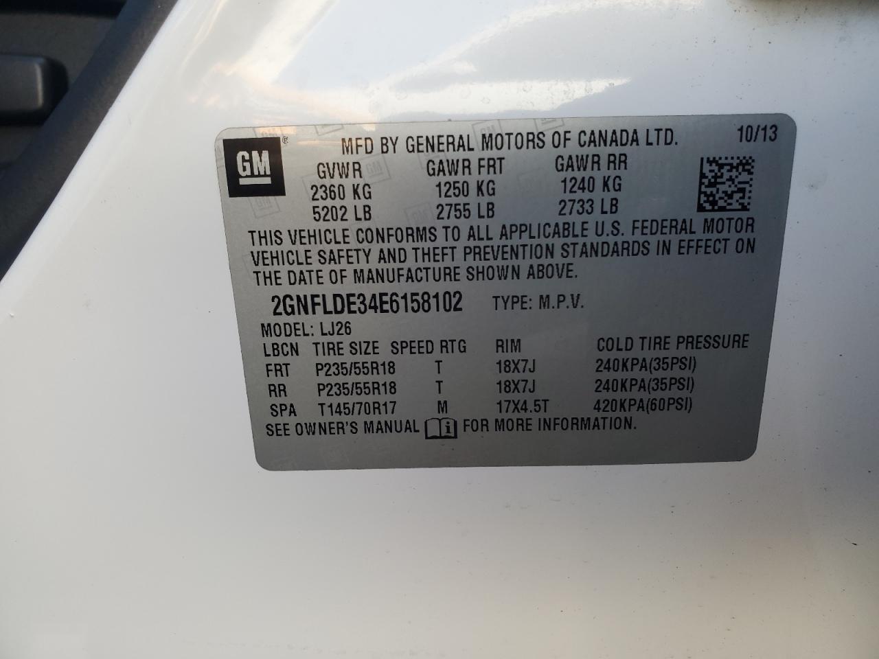 CHEVROLET EQUINOX LTZ