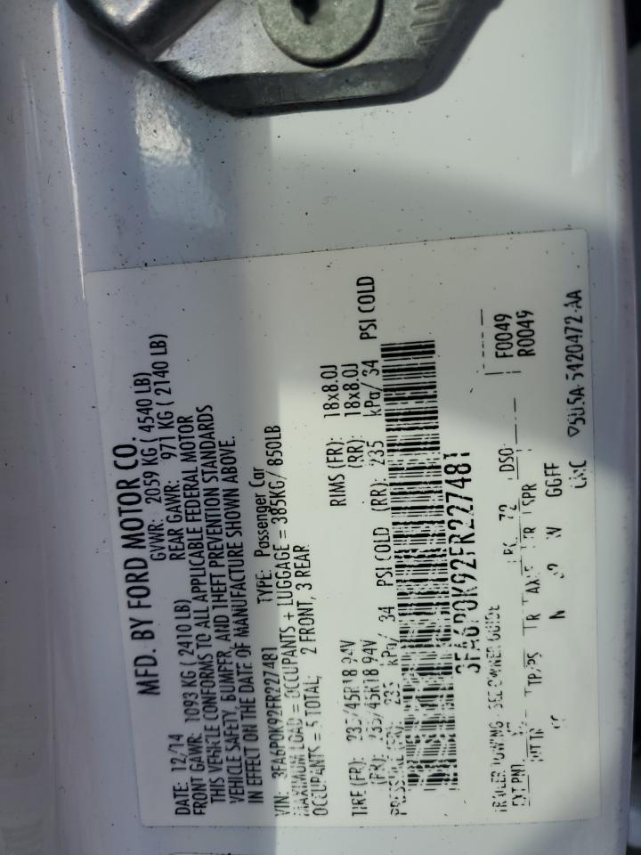 FORD FUSION TITANIUM