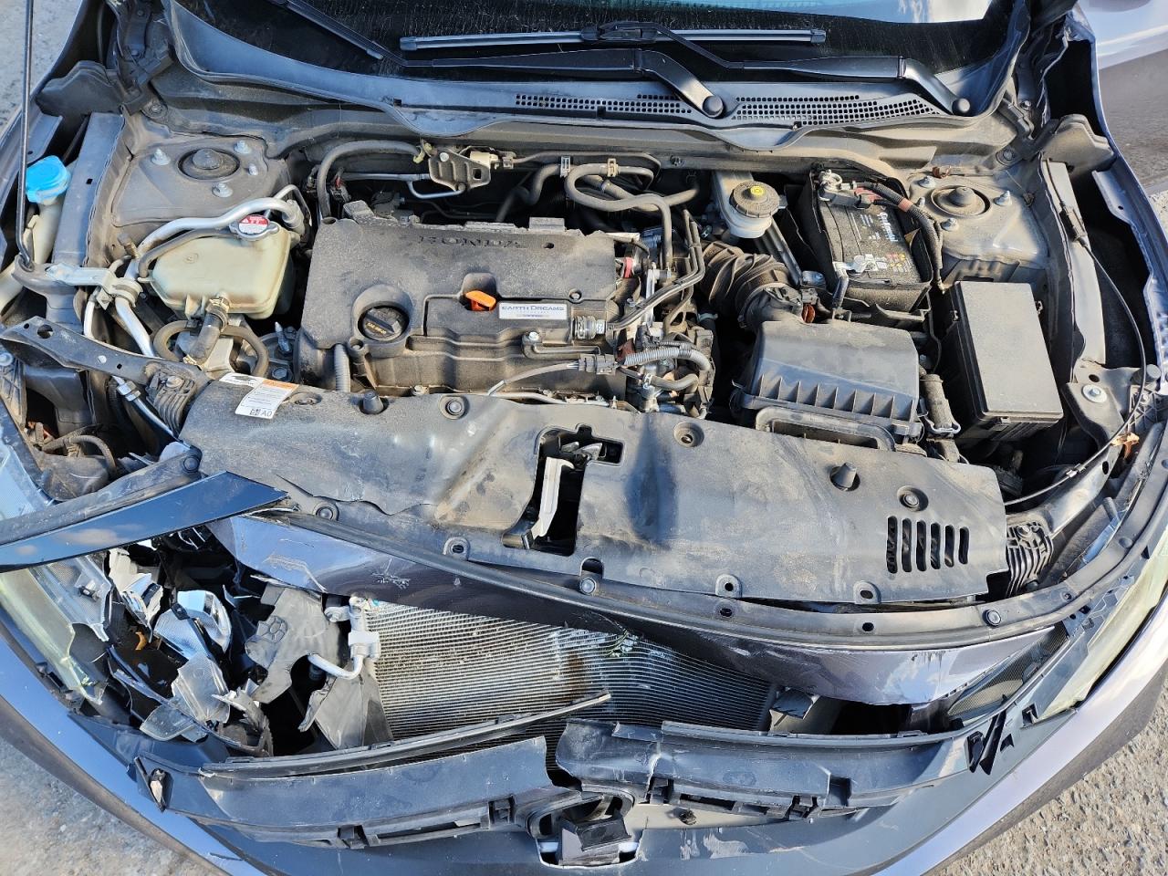 Lot #3315937109 2019 HONDA CIVIC LX