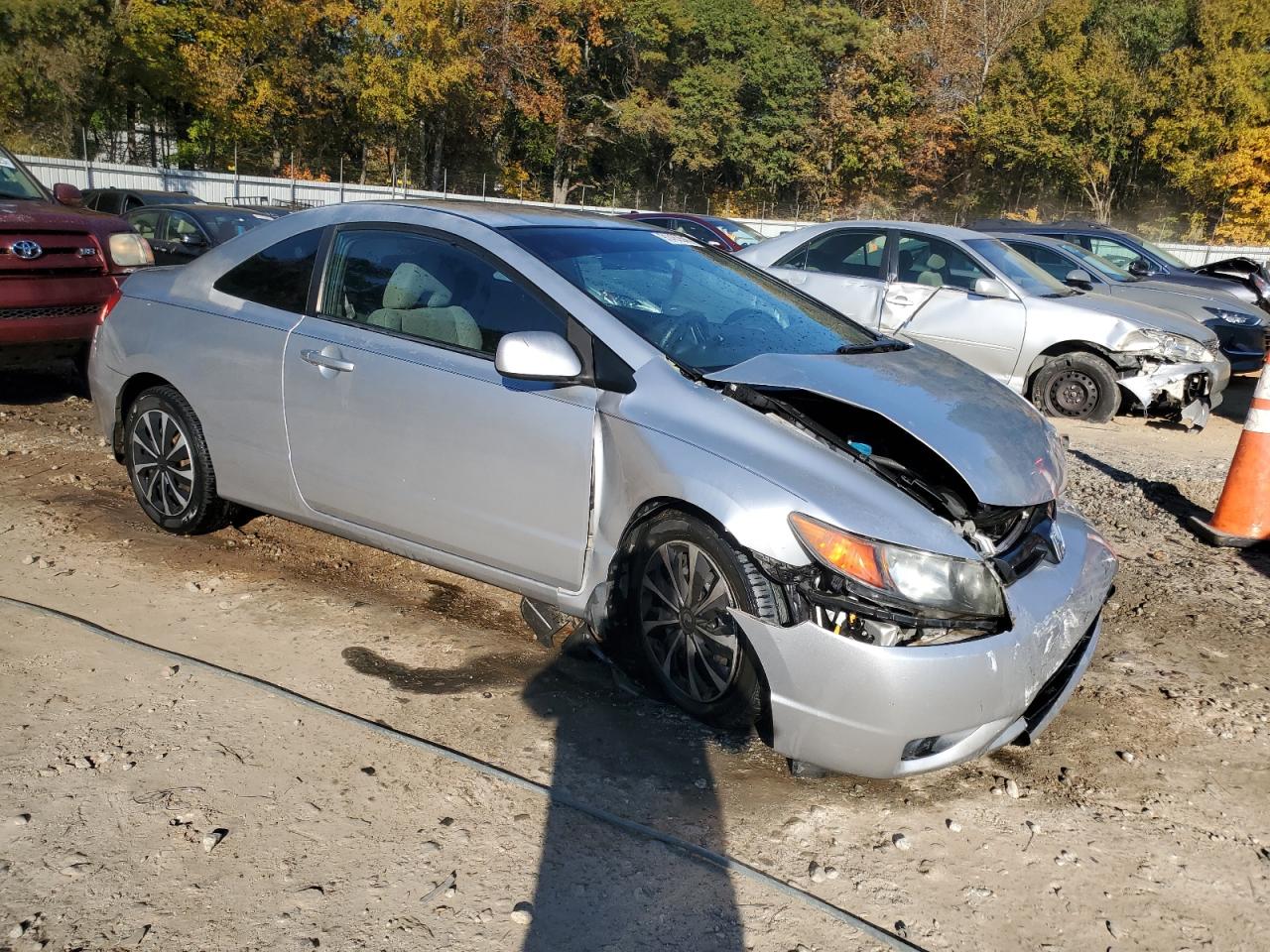 Lot #3304508456 2008 HONDA CIVIC LX