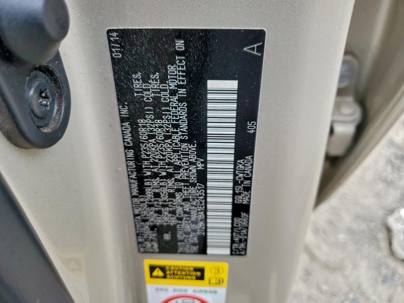 2014 LEXUS RX 350 BAS #3302841936