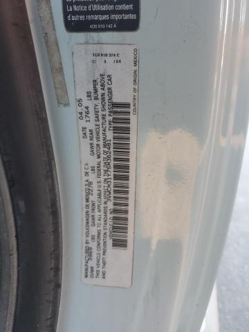 2005 VOLKSWAGEN NEW BEETLE #3296250549