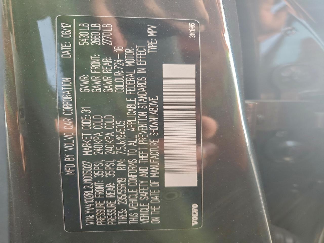 VOLVO XC60 T5 INSCRIPTION