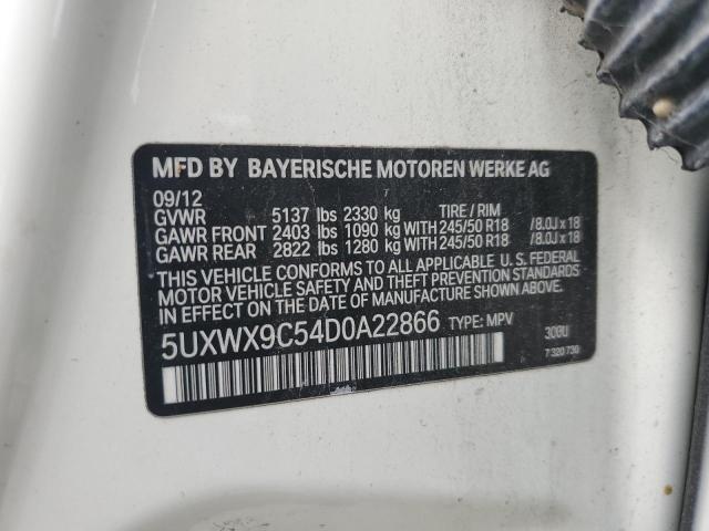 2013 BMW X3 XDRIVE2 #3305680729
