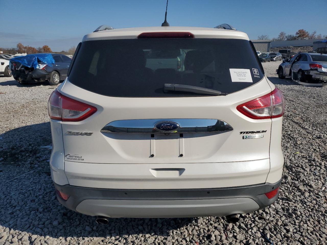 Lot #3298107161 2014 FORD ESCAPE TIT