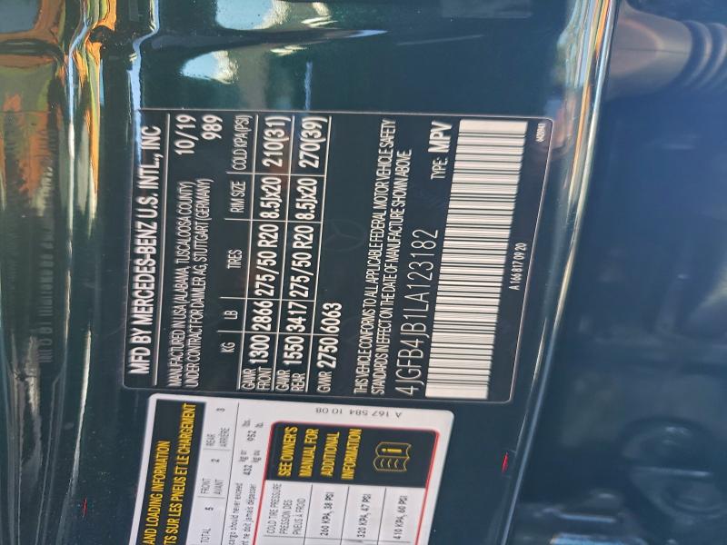 2020 MERCEDES-BENZ GLE 350 #3297063546