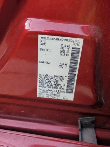 2013 NISSAN ALTIMA 2.5 #3302753004