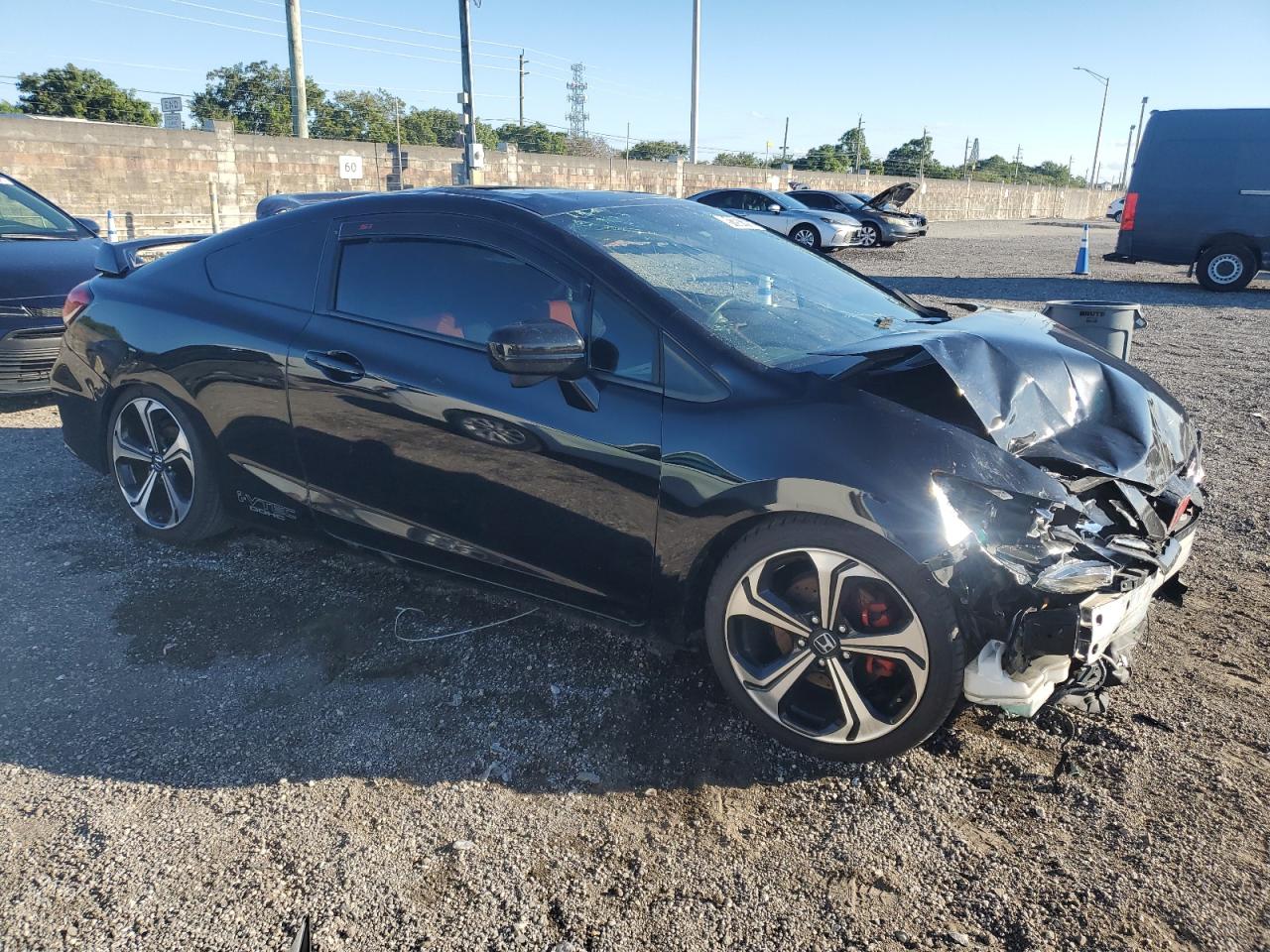 Lot #3315654777 2015 HONDA CIVIC SI