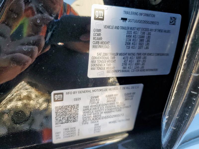 2025 GMC SIERRA K15 #3303004601