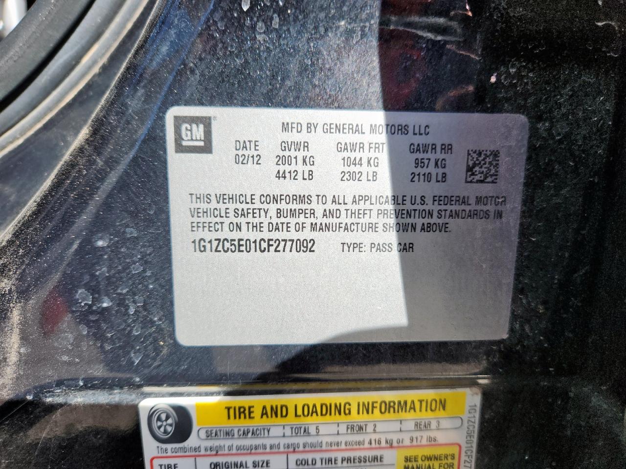 CHEVROLET MALIBU 1LT