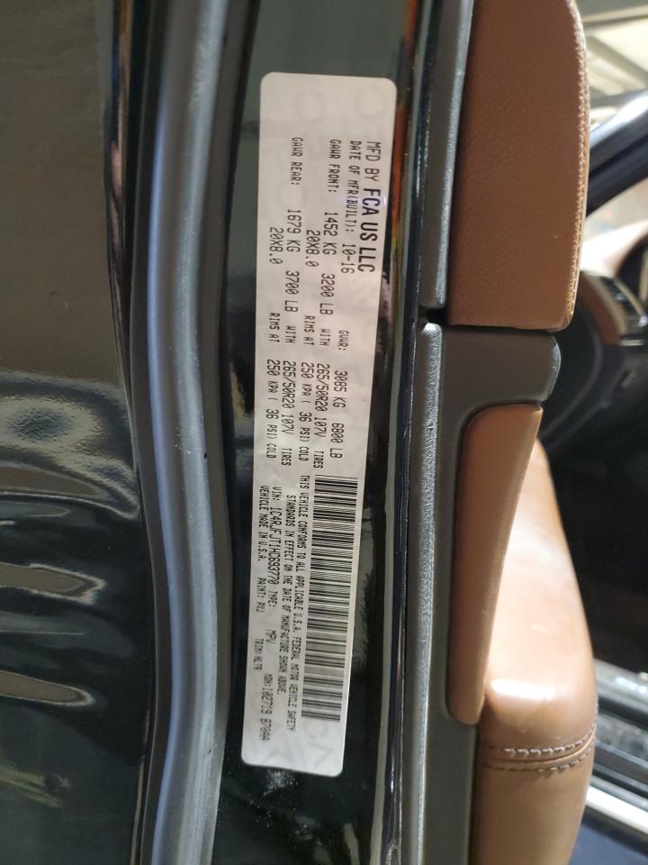 Lot #3301940440 2017 JEEP GRAND CHER