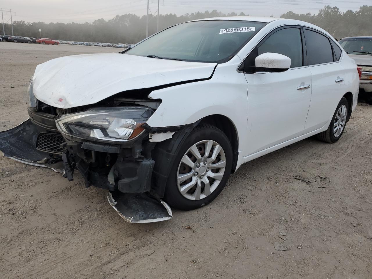 Lot #3302811914 2019 NISSAN SENTRA S