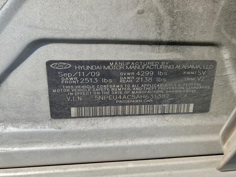 2010 HYUNDAI SONATA SE #3303969738