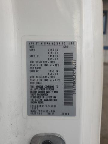 2015 NISSAN NV200 #3296877832