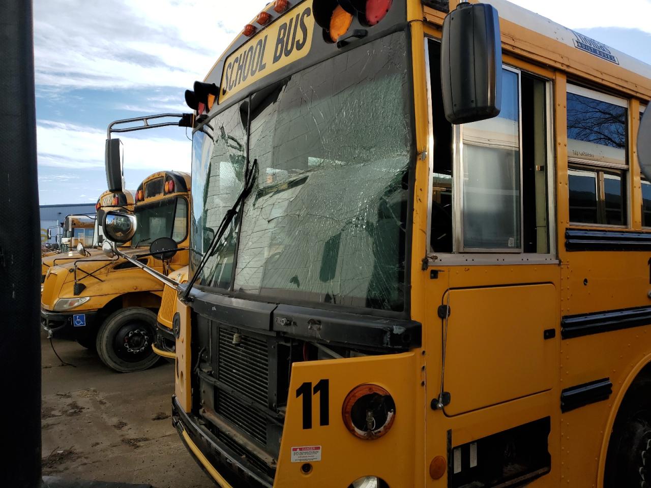 Lot #3285637332 2013 THOMAS SCHOOL BUS