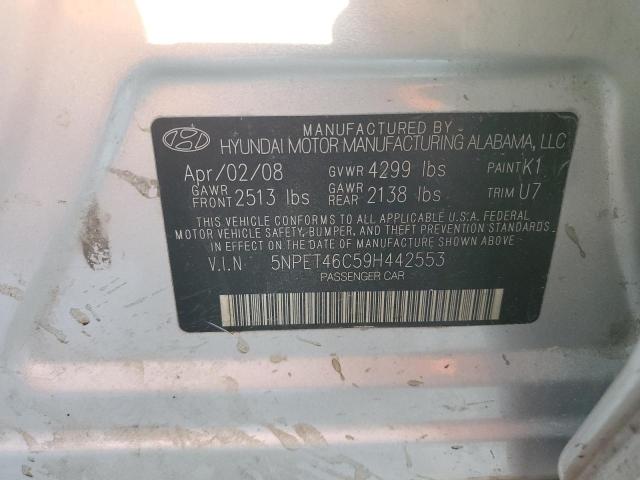 2009 HYUNDAI SONATA GLS #3293366430