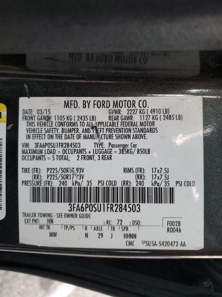 FORD FUSION TITANIUM PHEV