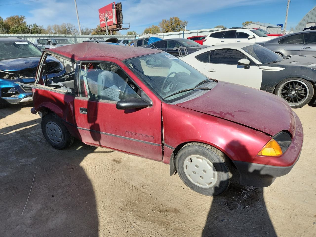 Lot #3306468201 1991 GEO METRO BASE