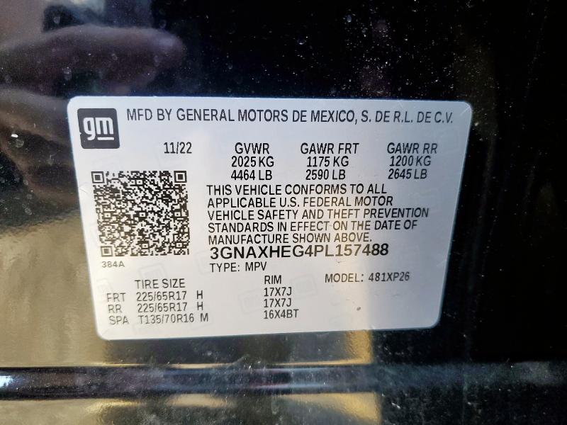 2023 CHEVROLET EQUINOX LS #3292617632