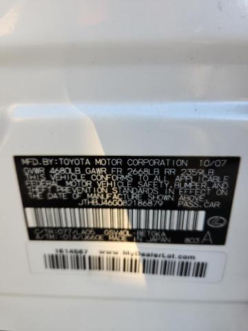 2008 LEXUS ES 350 #3290640830