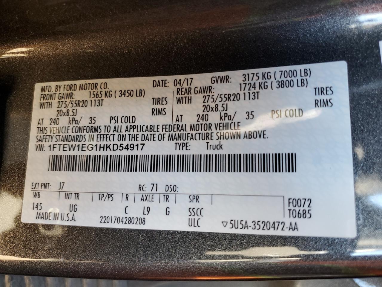 FORD F-150 SUPERCREW