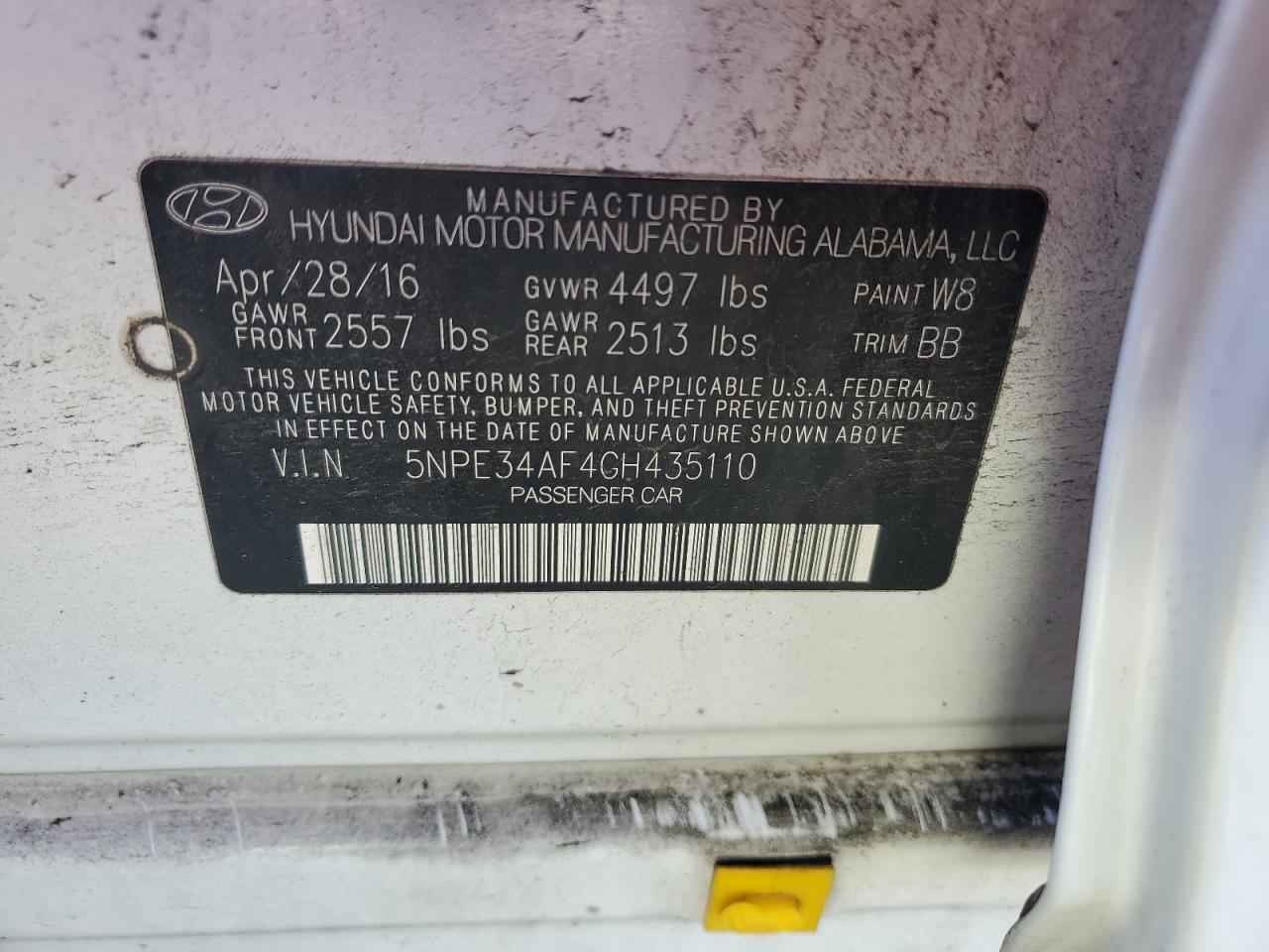 HYUNDAI SONATA SPORT