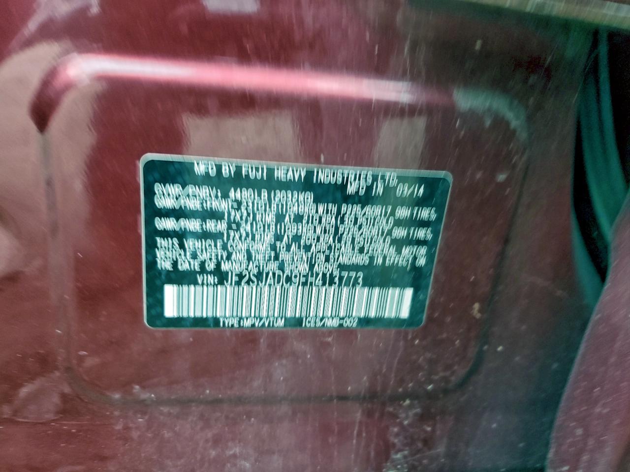 SUBARU FORESTER 2.5I PREMIUM