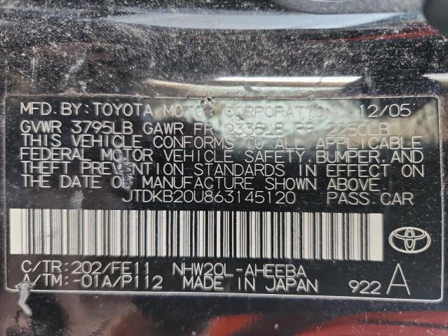 2006 TOYOTA PRIUS #3303992696