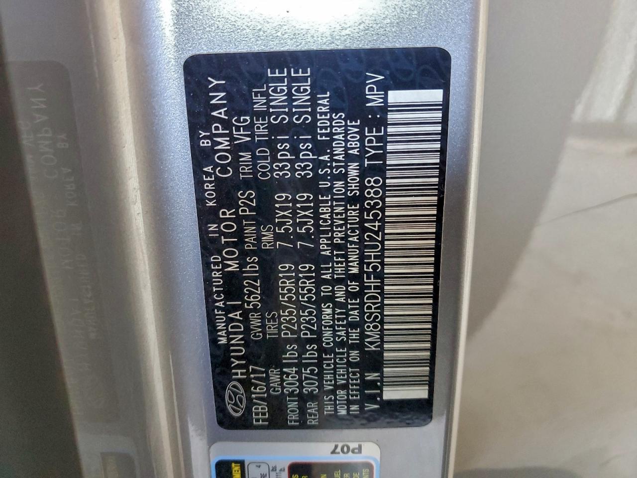 HYUNDAI SANTA FE SE ULTIMATE