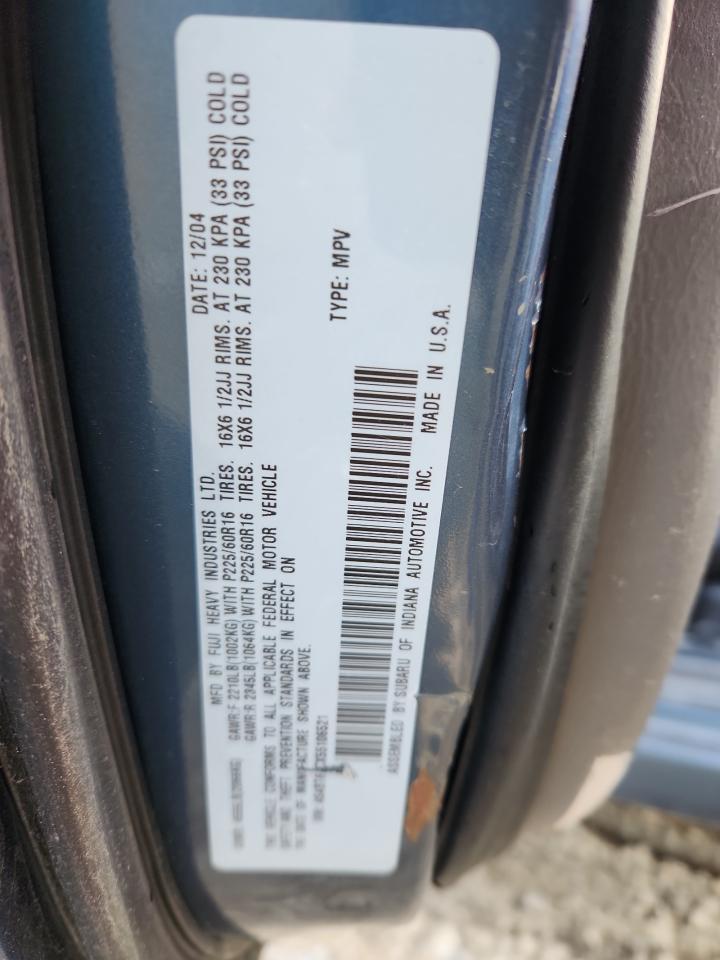 Lot #3293320424 2005 SUBARU BAJA TURBO