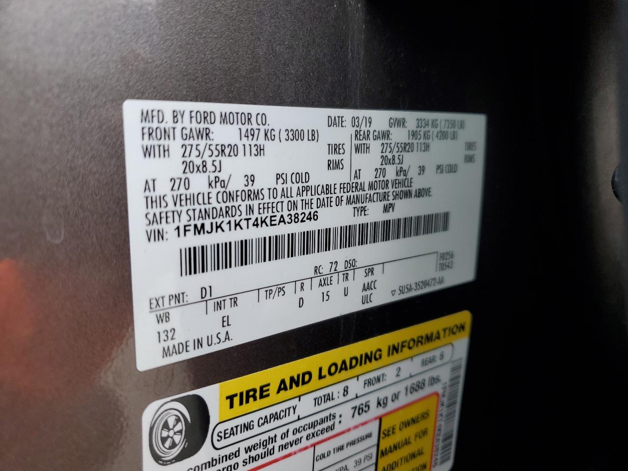 FORD EXPEDITION MAX LIMITED