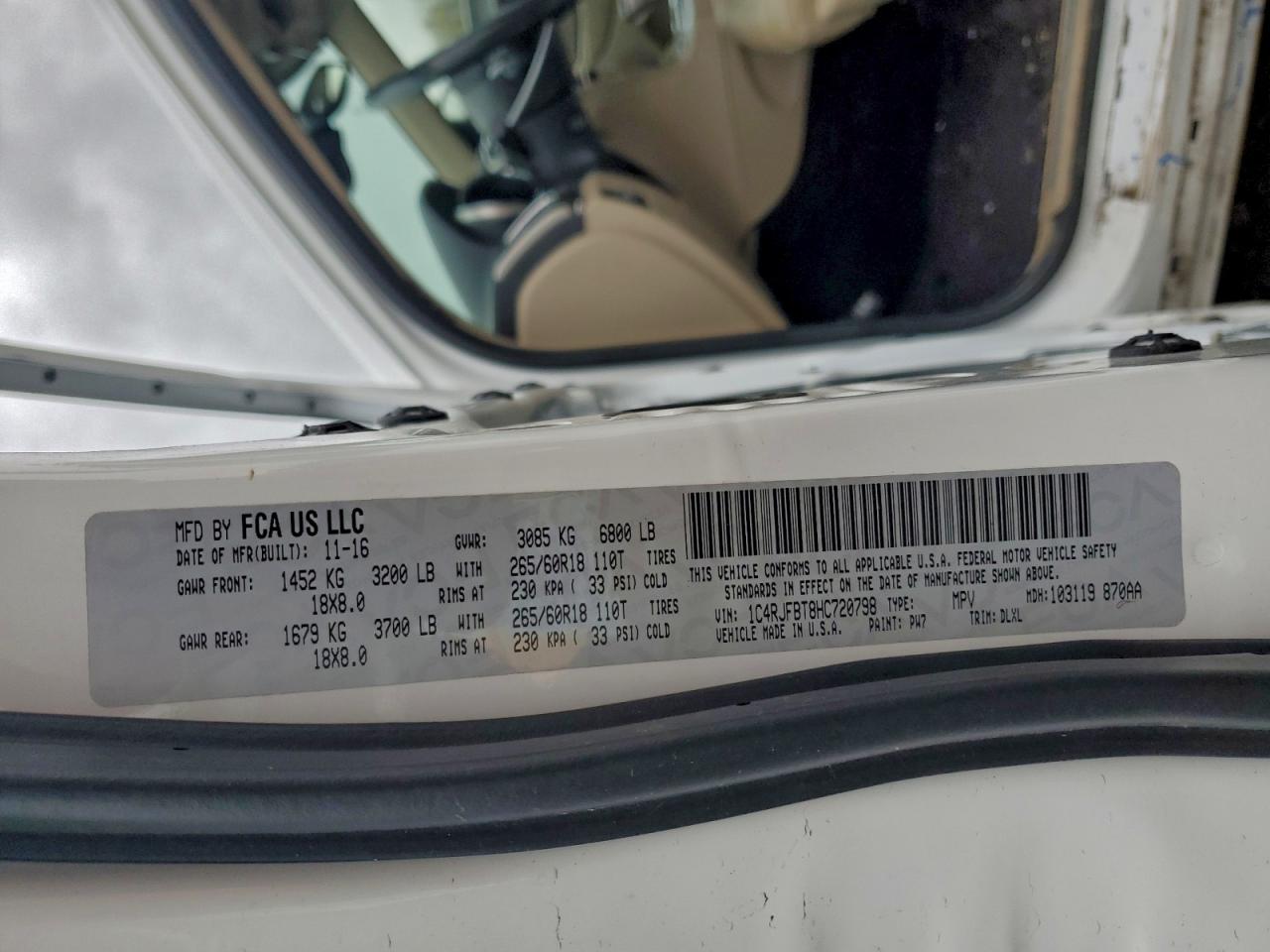 JEEP GRAND CHEROKEE LIMITED