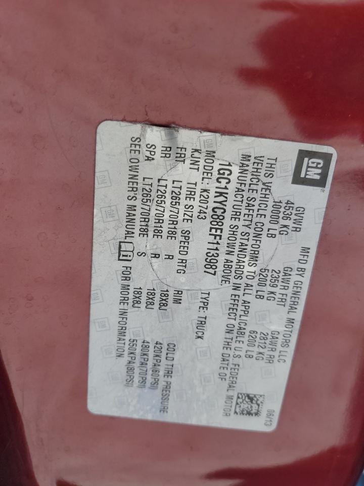 CHEVROLET SILVERADO K2500 HEAVY DUTY LTZ