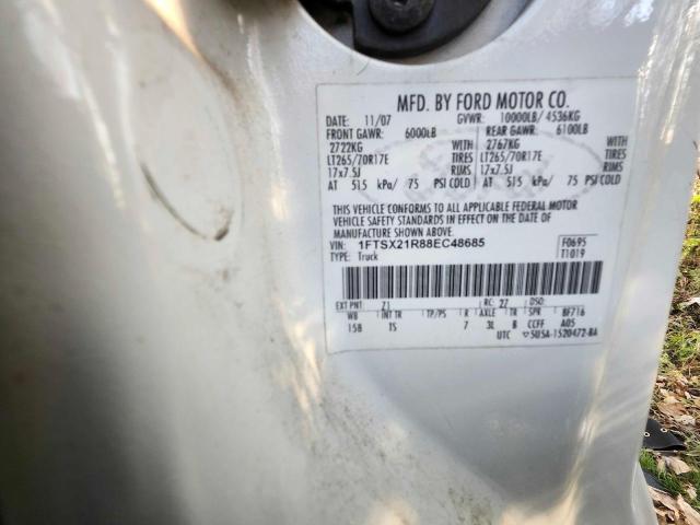 2008 FORD F250 SUPER #3287410367