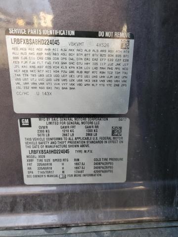 2017 BUICK ENVISION E #3308471288