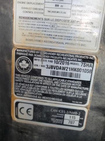 2017 CAN-AM MAVERICK X #3292352301