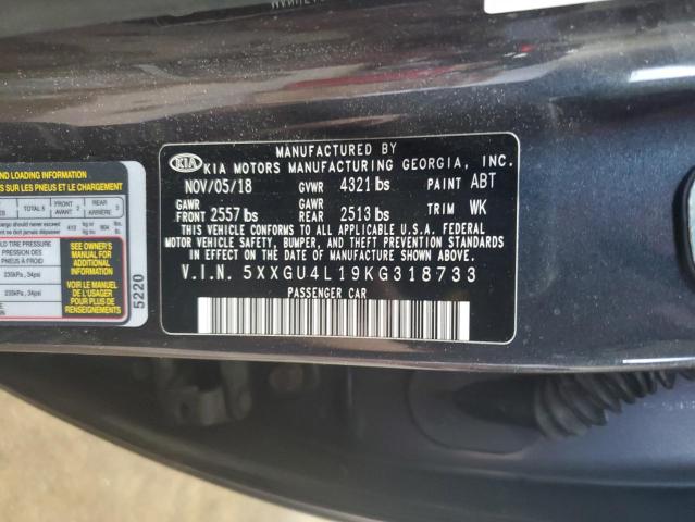 2019 KIA OPTIMA EX #3301961455