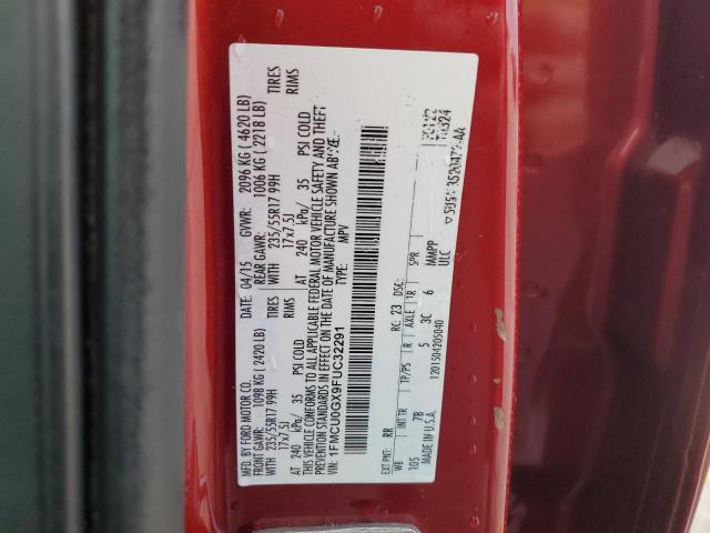 2015 FORD ESCAPE SE #3298061137