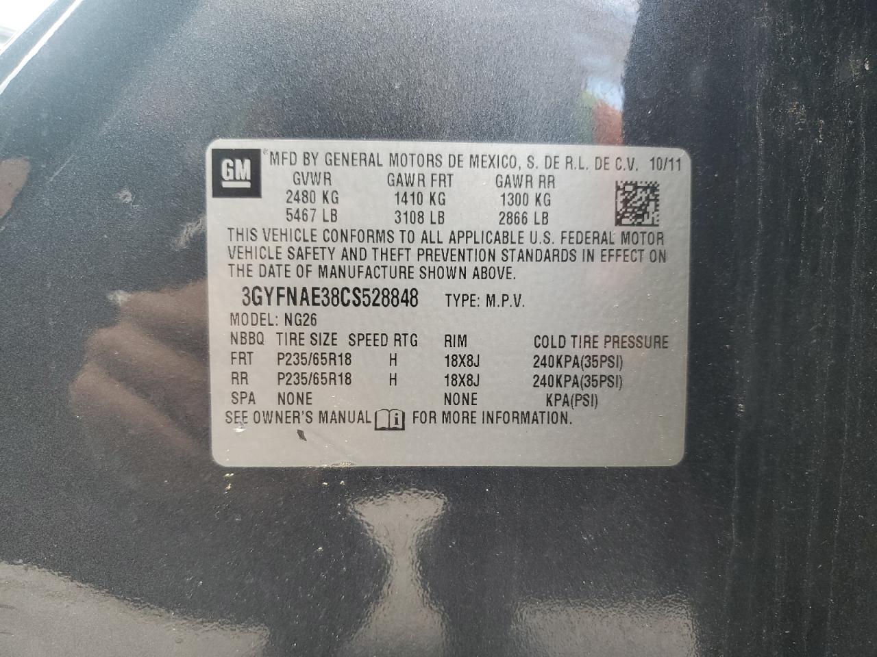 CADILLAC SRX LUXURY COLLECTION