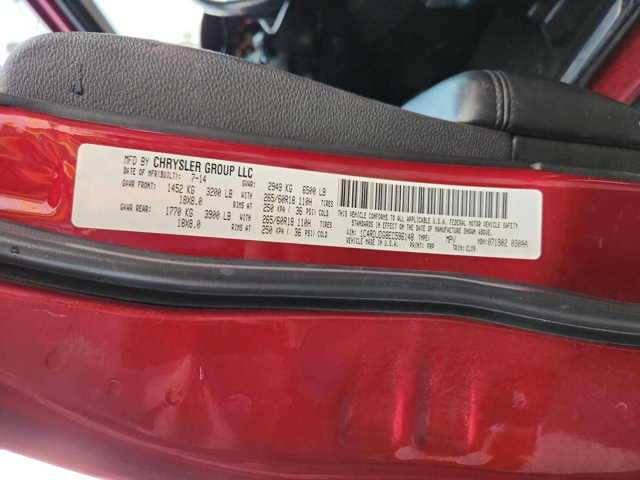 DODGE DURANGO LIMITED