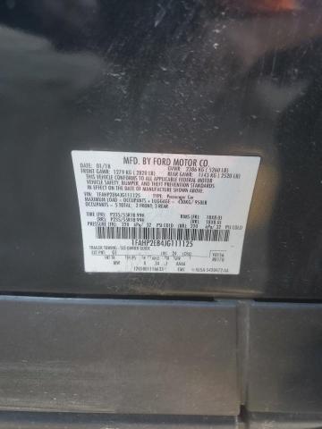 2018 FORD TAURUS SEL - 1FAHP2E84JG111125